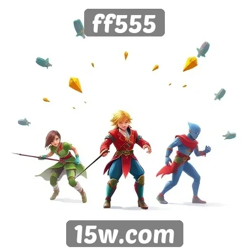 ff555 oferece ampla variedade de jogos digitais